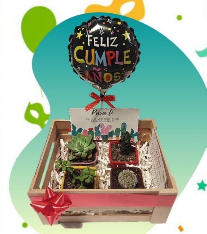 Box cumpleañero de loza